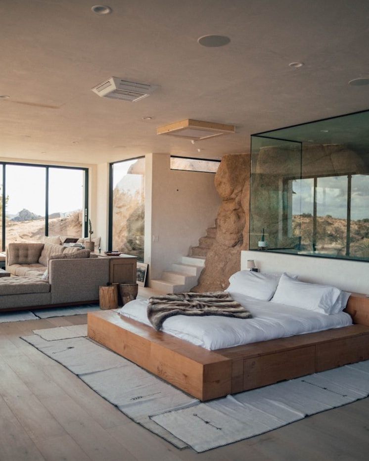 The whole top floor, opening onto the roof terrace where breakfast is laid in summer.